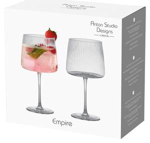Empire Gin Gläser 2er Set Glas - 11 x 21 x 11 cm