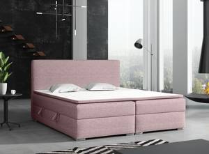 Boxspringbett Doppelbett Laval Altrosa - Breite: 200 cm