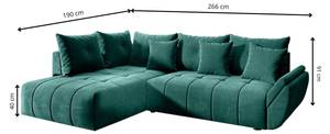 Ecksofa GENOA L Braun