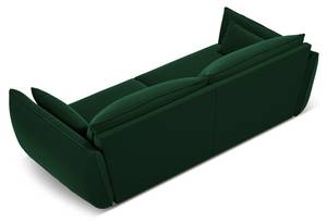 Sofa KAELLE 3 Sitzplätze Dunkelgrün