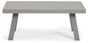 Niedriger Tisch Saint Tropez Grau - Metall - 52 x 40 x 100 cm