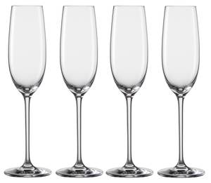 Champagnerglas Vinos 4er Set Naturfaser - 2 x 26 x 8 cm