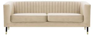 Dreisitzer-Sofa Slender Creme