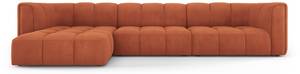 modulares Ecksofa SERENA 5 Sitzplätze Orange