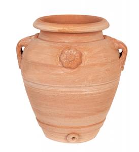 Amphore TERRACOTTA TOSCANA VI Braun - Keramik - Stein - 25 x 30 x 28 cm