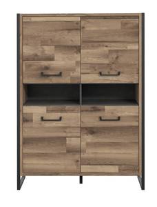 Schrank Hudson 2 Braun - Holzwerkstoff - 110 x 152 x 42 cm