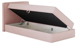 Boxspringbett MITTO CONTI Pink - Breite: 100 cm - H2