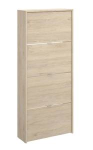 Schuhschrank Vettore Braun - Holzwerkstoff - 61 x 149 x 25 cm