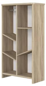 Bibliothèque Sacha Beige - Bois manufacturé - 34 x 130 x 73 cm