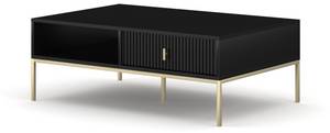 Table basse MAGGIORE CT104 Noir - Doré