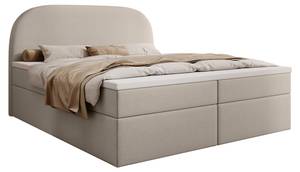 Boxspringbett ZEN mit Bettkasten Beige - Breite: 180 cm - H4