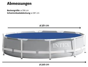 Schwimmbad-Set 561217 (6-teilig) 396 x 84 x 396 cm