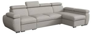 Ecksofa Boston LCP Grau - Ecke davorstehend rechts