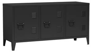 Sideboard Kotka mit 3 Türen Schwarz