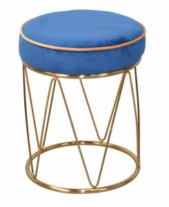 Sitzhocker Charola Blau