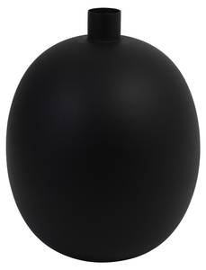 Vase Deko Binco Schwarz - Metall - 26 x 34 x 26 cm