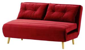 3-Sitzer Ausklappbares Sofa Flic Rot