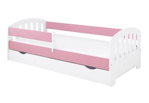 Kinderbett Viva mit Matratze Pink - 80 x 160 cm