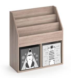 Bücherregal „Luigi“ mit 2 Faltboxen Tiefe: 30 cm