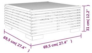 Garten-Lounge-Set 3028565-14 (6-teilig) Dunkelgrau - Grau