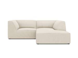 Ecksofa RUBY 3 Sitzplätze Beige