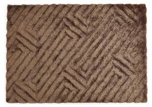 Tapis de salon MAZE Marron - Textile - 160 x 4 x 230 cm