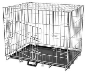 Hundebox  170217 Schwarz - Metall - 64 x 56 x 95 cm