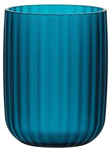 Zahnputzbecher AGROPOLI, meerblau, WENKO Blau - Kunststoff - 8 x 10 x 8 cm