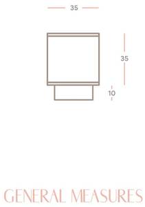 TV-Lowboard Mitjana Massivholz - Holzart/Dekor - 180 x 45 x 35 cm