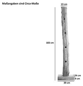 Weinflaschenhalter MACON Beige - Massivholz - Holzart/Dekor - 40 x 185 x 25 cm