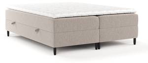 Boxspringbett Malte Braun - Breite: 140 cm