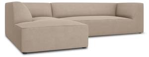 Ecksofa RUBY 4 Sitzplätze Sandbraun