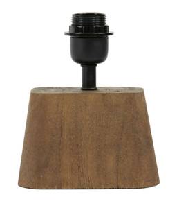 Pied de lampe Kardan Marron - Bois manufacturé - 10 x 21 x 16 cm