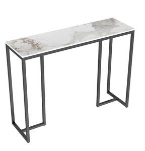 Table Console JJ-XZ181-XNE Imitation marbre blanc