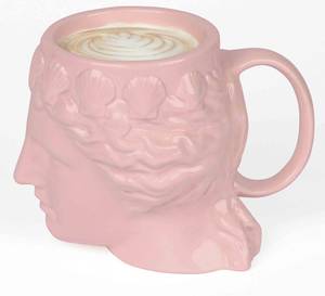 Message Mug Tasse Aphrodite, rosa DOIY Pink - Keramik - 14 x 11 x 8 cm