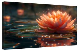 Bild Lotus Blumen III 30 x 20 cm