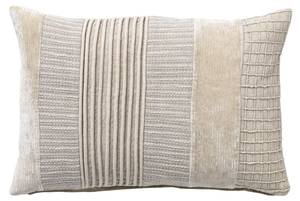 Dekokissen Hoii Laurence Beige - Textil - 60 x 18 x 40 cm