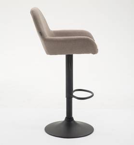 Tabouret de bar Braga Taupe - Noir