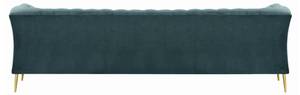 Dreisitzer-Sofa Chesterfield Modern Blau