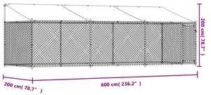 Cage pour chien 3033229-1 Profondeur : 600 cm