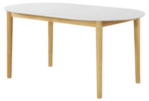 Ausziehbarer Tisch ELVINE Beige - Holzwerkstoff - 90 x 75 x 200 cm