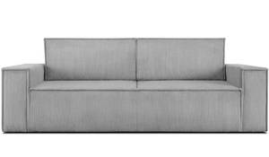 NAPI Sofa 3 Sitzer Hellgrau - Breite: 244 cm