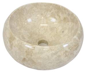 Waschbecken Cosima Beige - Naturfaser - 35 x 15 x 35 cm