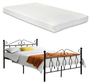 Metallbett Apolda mit Matratze Breite: 145 cm