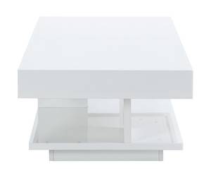 Table basse extensible ARAMIS Blanc - Bois manufacturé - 60 x 35 x 120 cm