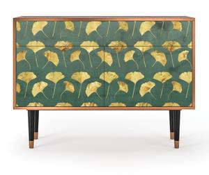 Sideboard BS4 Walnuss Gingko leaves