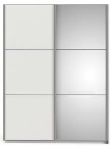 Kleiderschrank Veto C Weiß Weiß - Holz teilmassiv - 150 x 200 x 60 cm