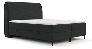 Premium Boxspringbett Lunaro Graphit - Breite: 211 cm