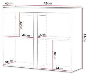 Türkommode Rumba 2F3 Beton Dekor