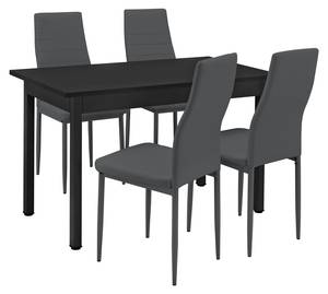 Set de Table à 4 Chaises Jørpeland Gris